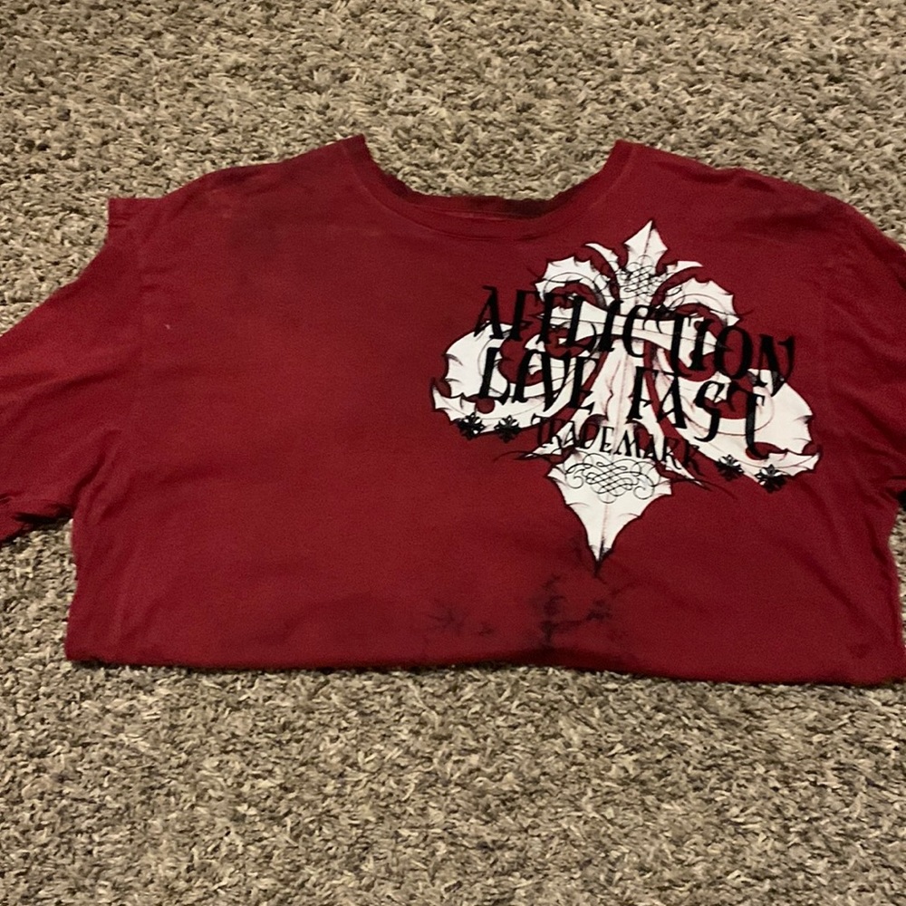 Mens Affliction tshirt
